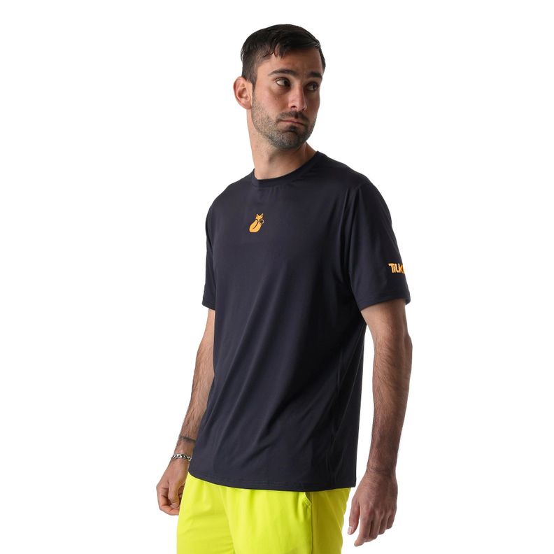 Polera Tilki Poly Temel Negra Tenis Padel-0