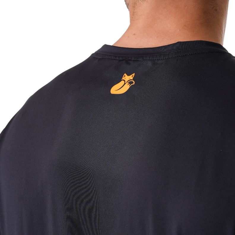 Polera Tilki Poly Temel Negra Tenis Padel-2