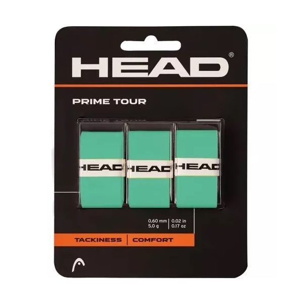 Overgrip Head Prime Tour Turquesa X3 Tenis/Padel-1