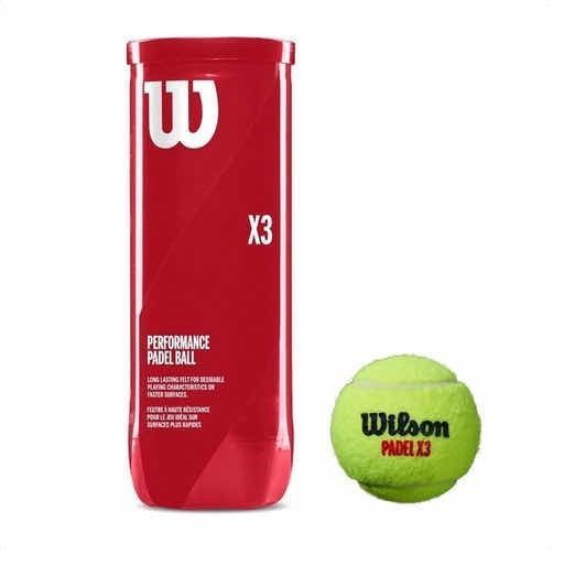 Tarro de Pelotas Wilson Padel X3-0
