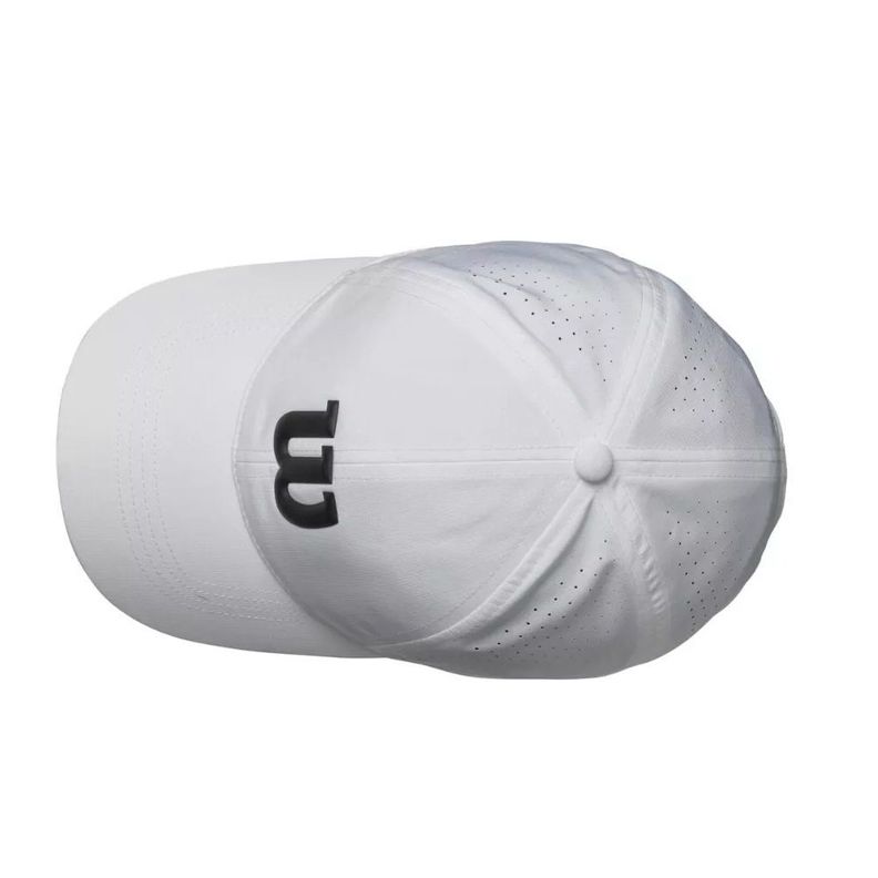 Gorro Wilson Ultralight Cap II Blanco Tenis Pad-1
