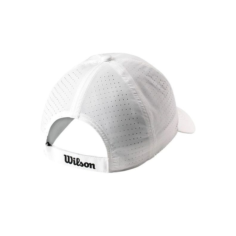 Gorro Wilson Ultralight Cap II Blanco Tenis Pad-2