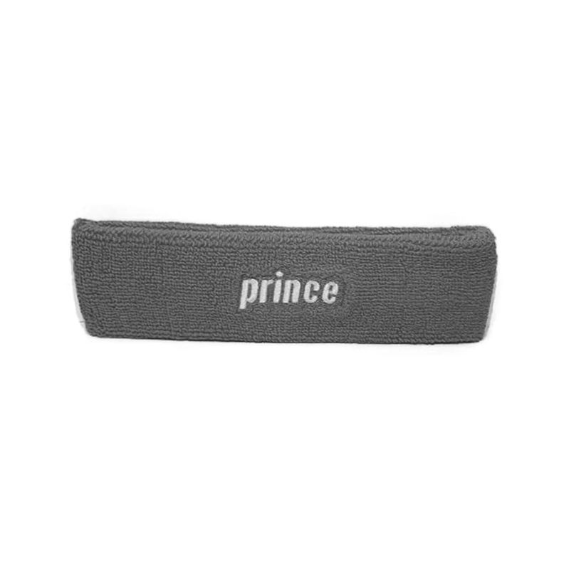 Cintillo Prince Negro Logo Blanco Tenis Padel-1