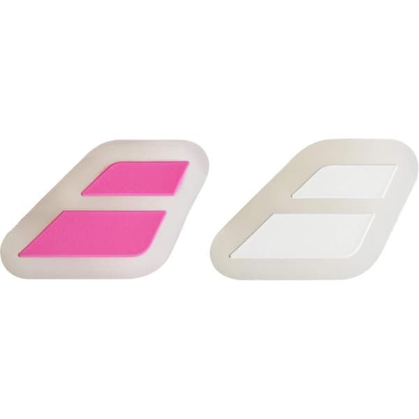 Antivibrador Babolat Flag Damp Blanco/Rosa X2-1