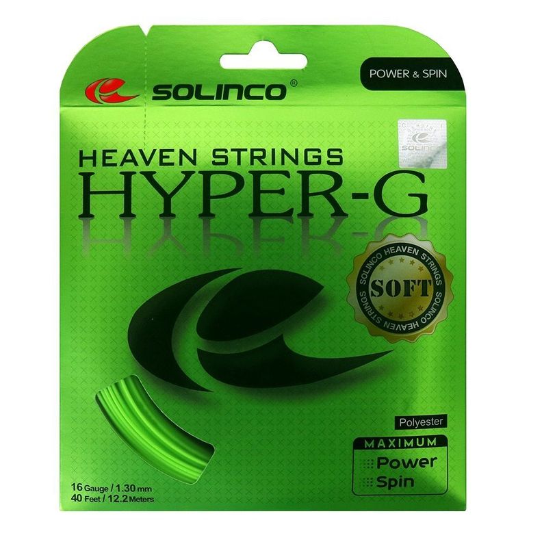 Cuerda Solinco Hyper G Soft 1.30 - 12m-0