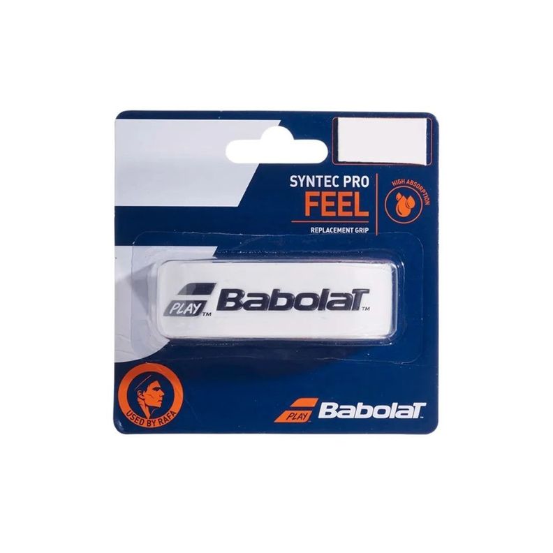 Grip Babolat Syntec Pro Blanco-0