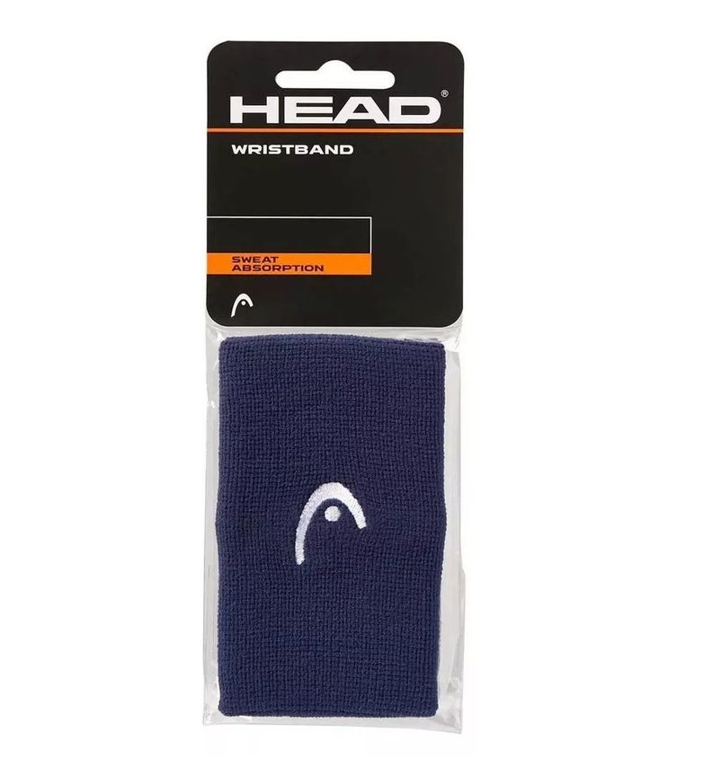 Muñequera Head Larga Azul Marino X2 Tenis/Padel-1