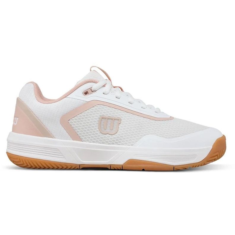 Zapatilla Wilson Courtglide Blanco/Rosa Tenis Padel 6