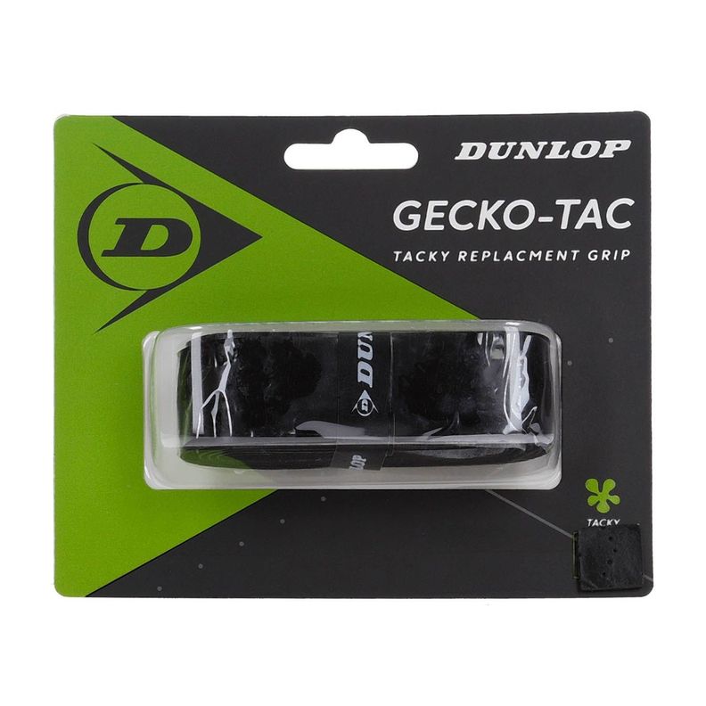 Grip Dunlop Gecko Tac Negro Tenis Padel-0