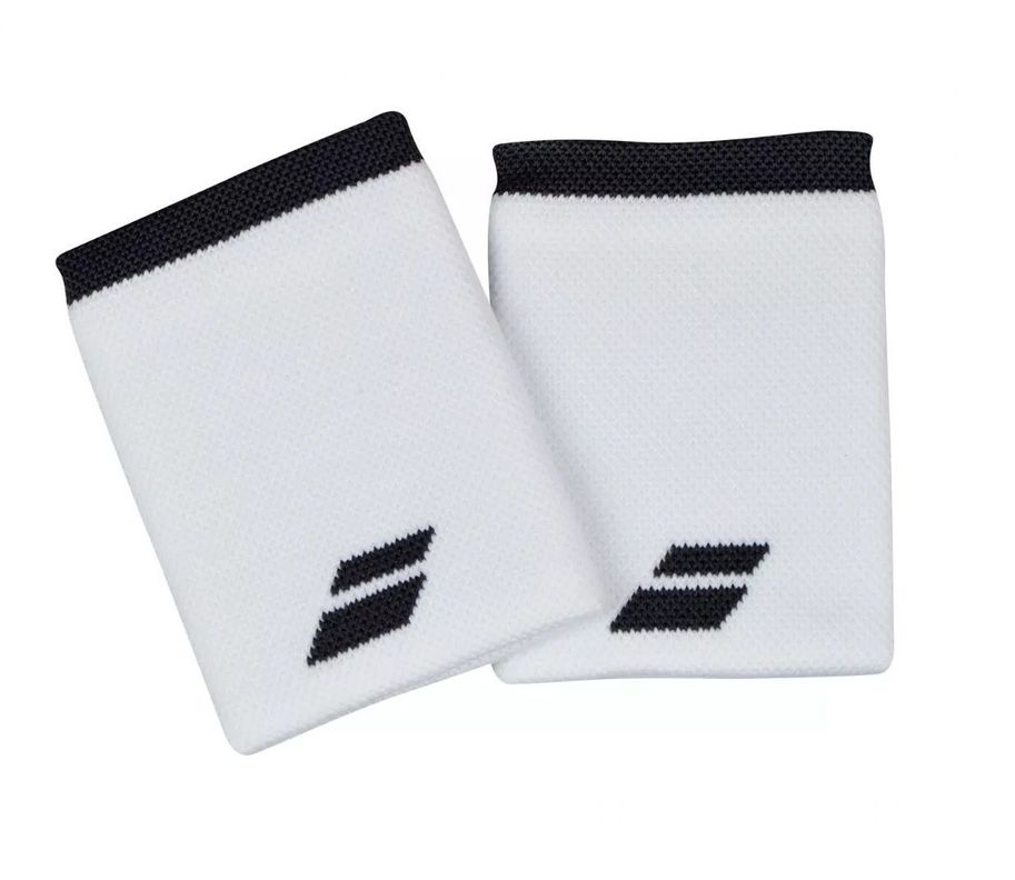 Munequera Babolat Jumbo Blanco/Negro X2 Tenis/Padel