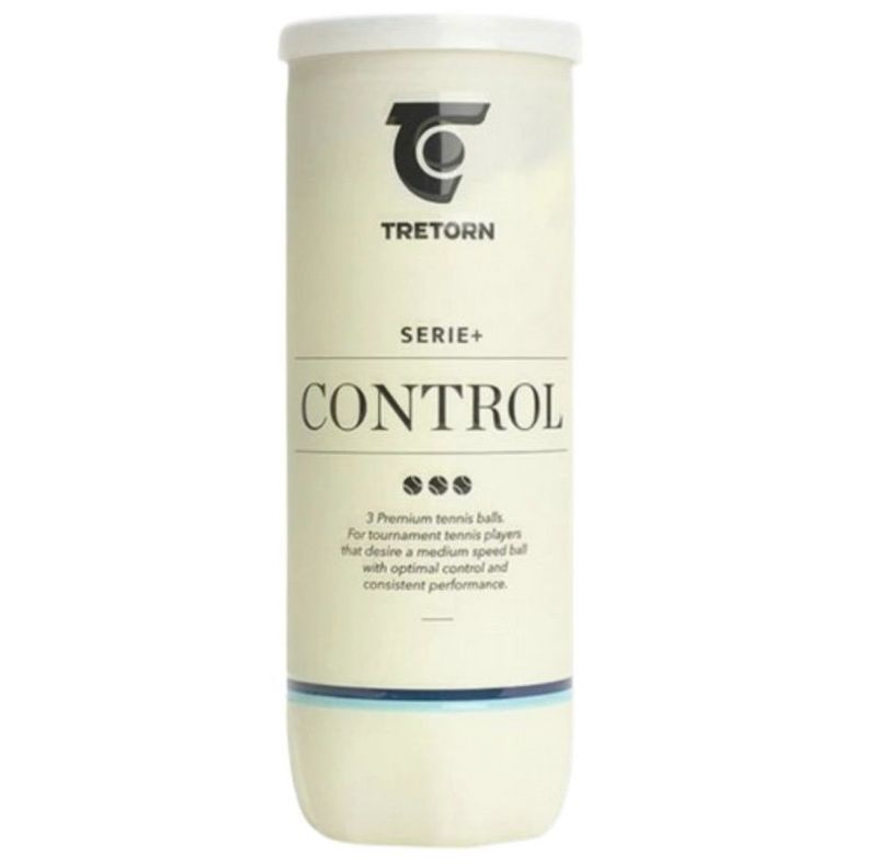 Tarro de Pelotas de Tenis Tretorn Serie+ Control X3 -0