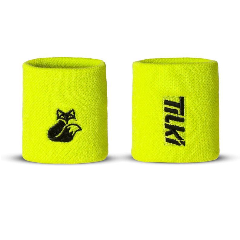Muñequera Tilki Corta Pro Terry Fluor X2 Tenis Padel-0