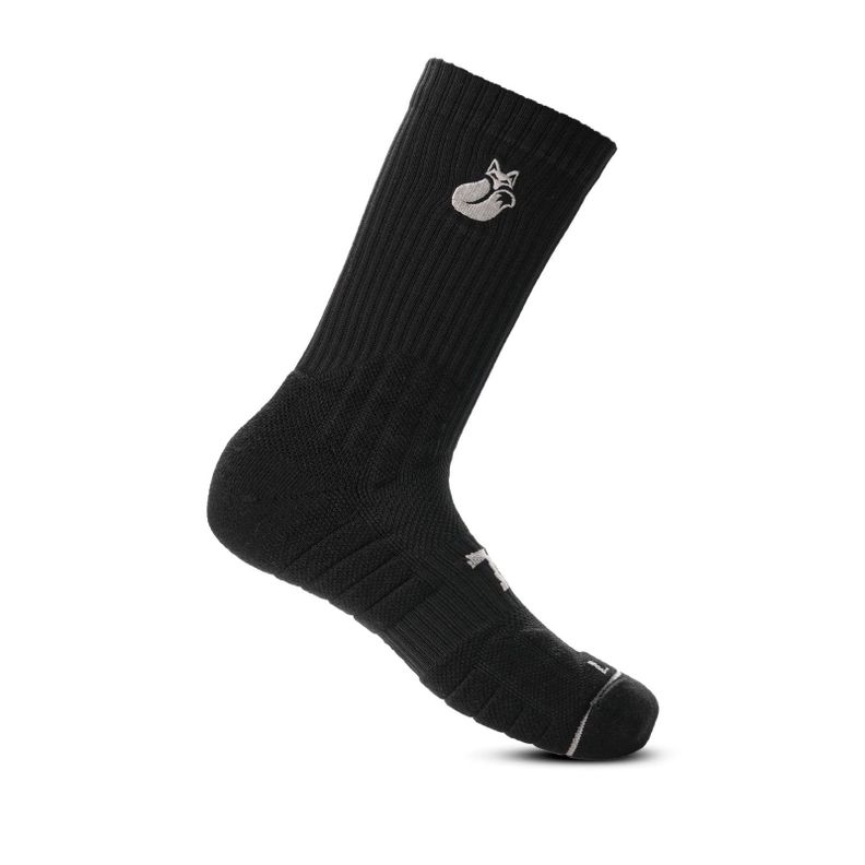 Calcetin Tilki Crew D4 Lehinde Negro/Gris Tenis Padel 35-38
