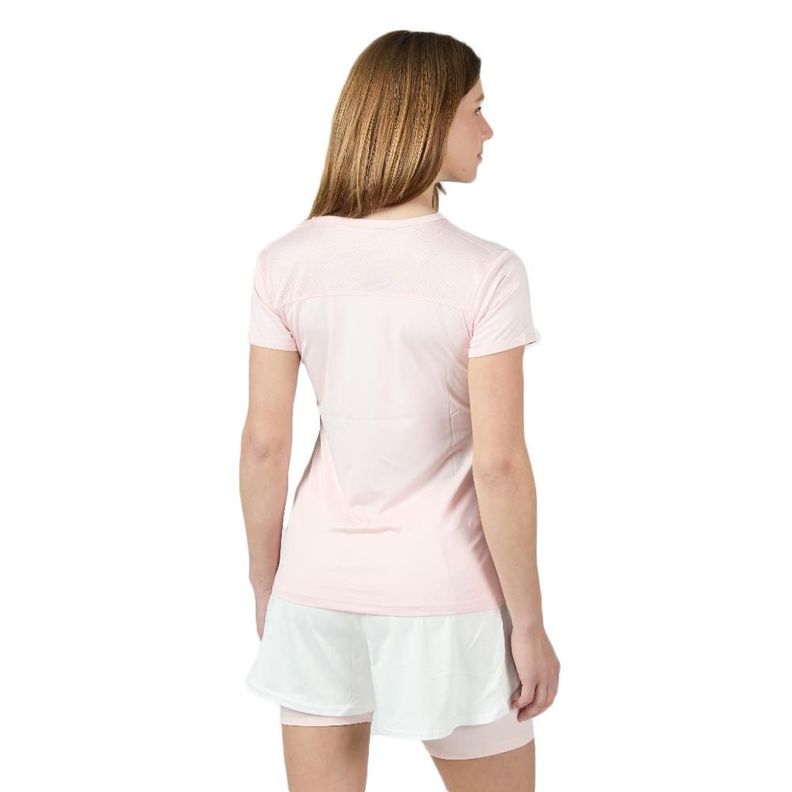 Polera Wilson Mujer Rosada Tenis Padel-1