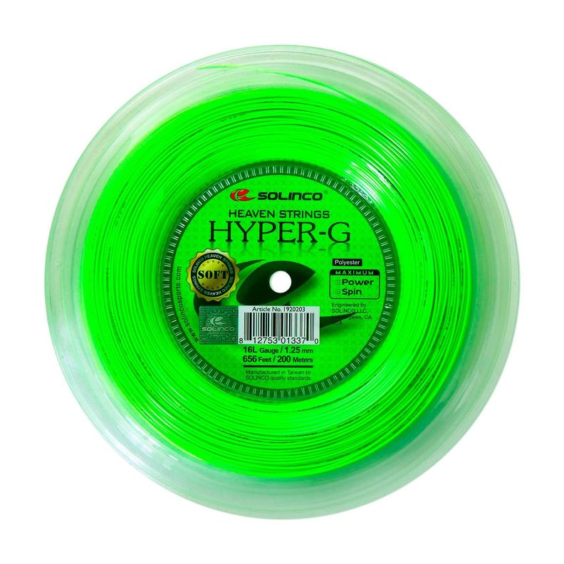 Rollo de Cuerda Solinco Hyper G Soft 1.30 - 200m-1