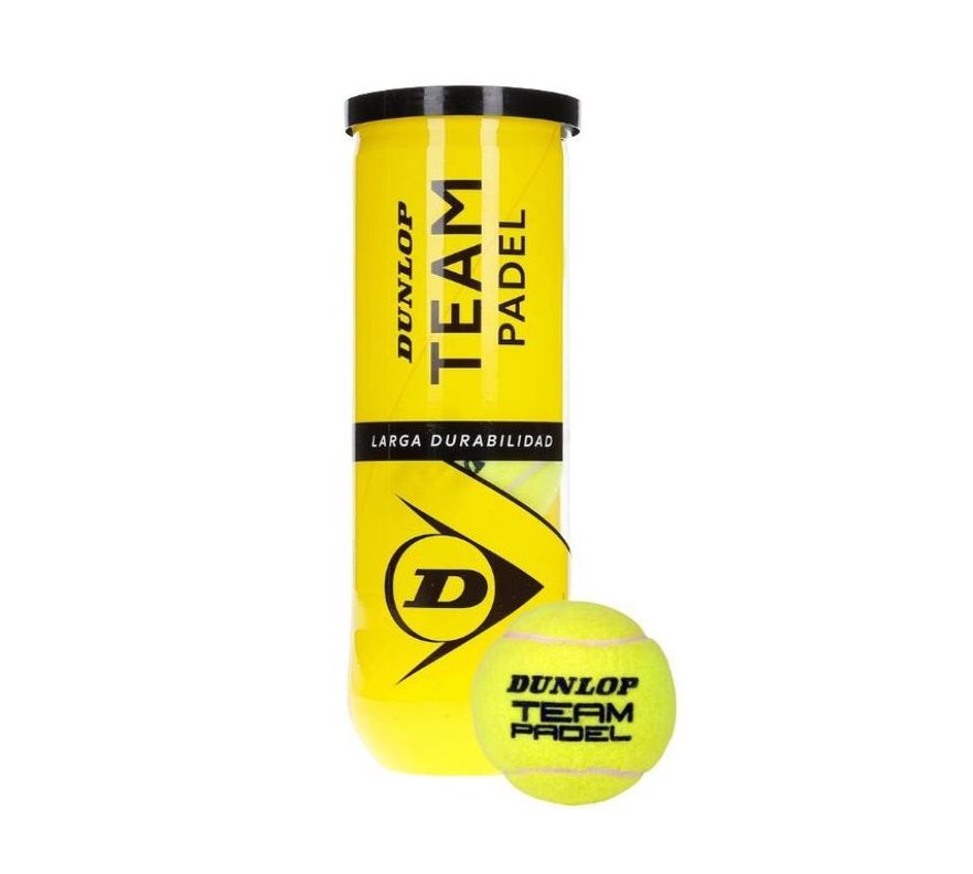 Tarro de Pelotas Dunlop Padel Team X3-0