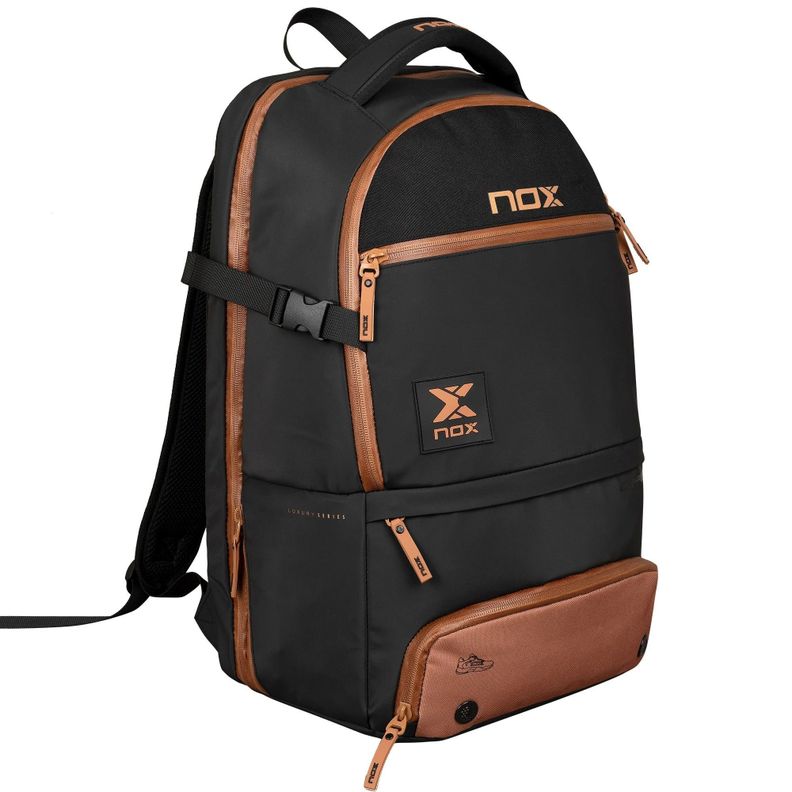 Mochila Nox Luxury Open Series Negro/Marrón-0