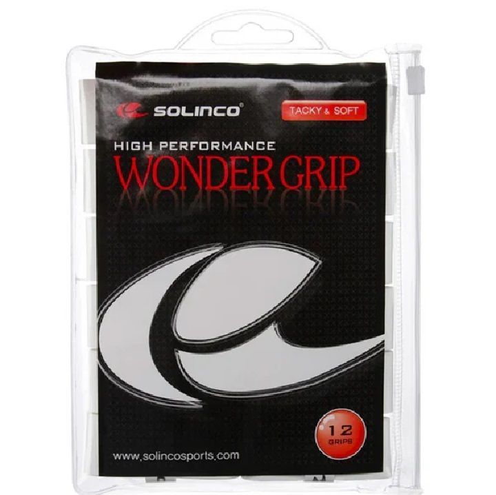 Overgrip Solinco Wonder Grip Blanco X12 Tenis Padel-0