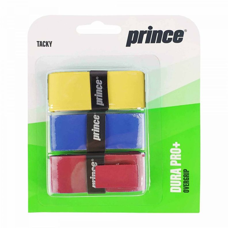 Overgrip Prince Durapro Tricolor X3 Tenis Padel-1