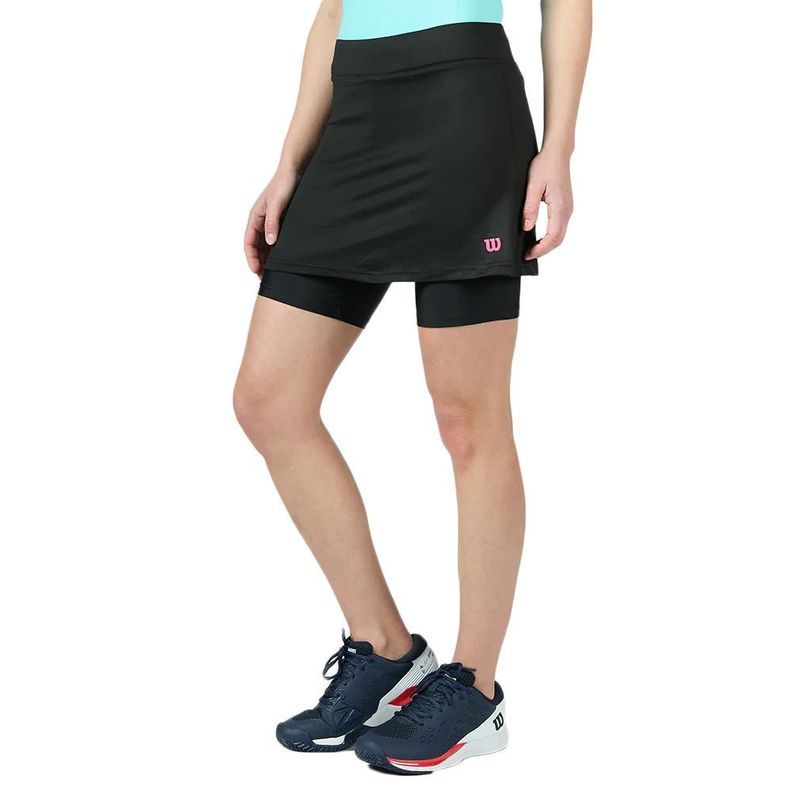 Falda Wilson Con Calza Negra Tenis Padel-0