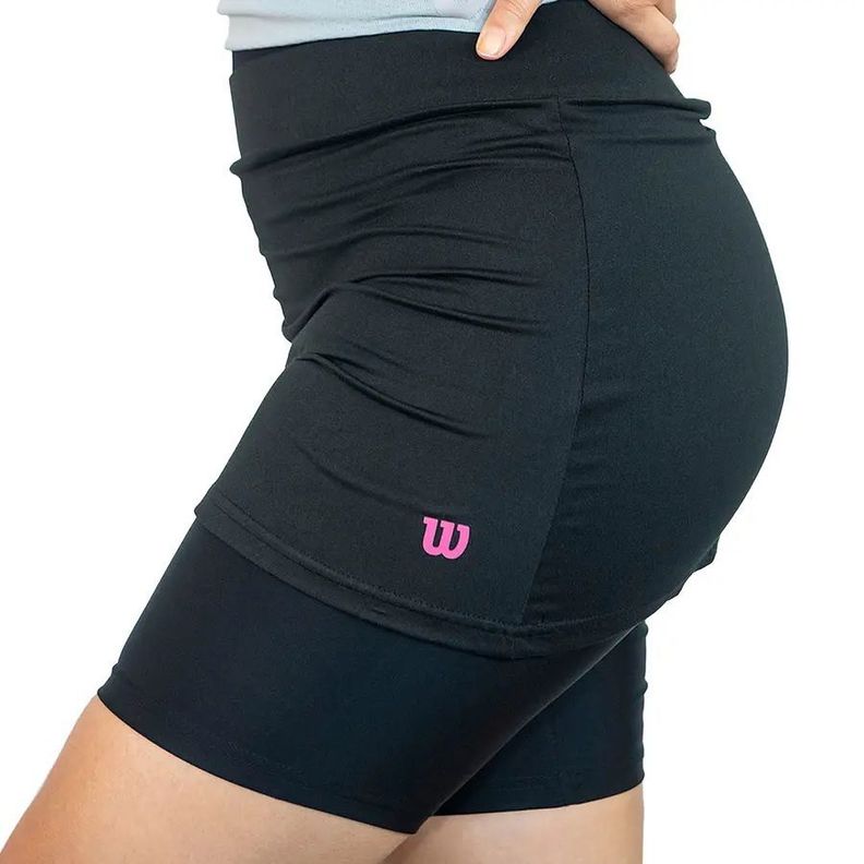 Falda Wilson Con Calza Negra Tenis Padel-2
