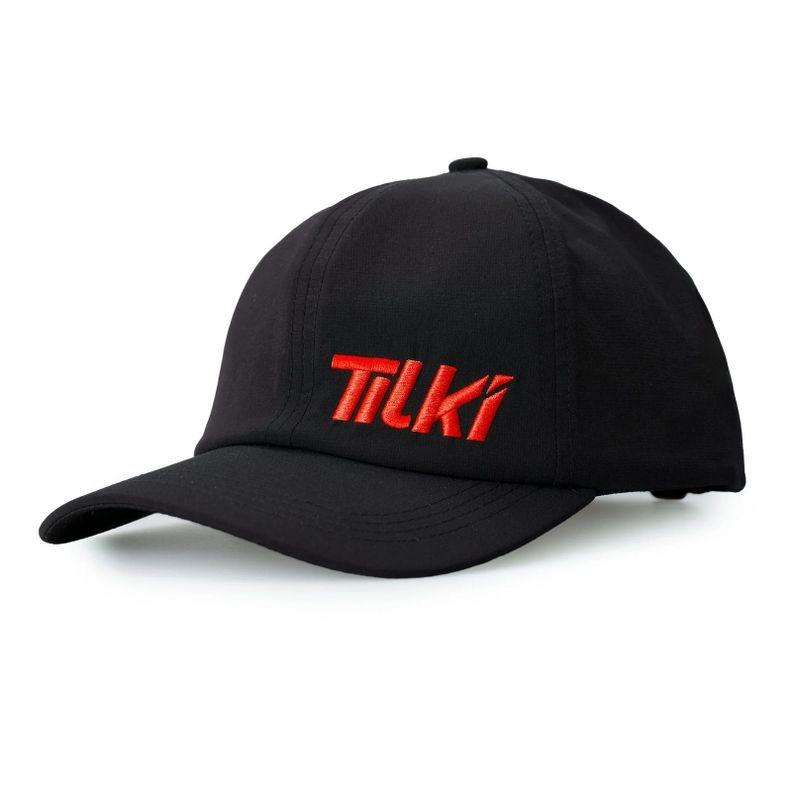 Gorro Tilki Sport Pro Lehinde Negro Naranjo Tenis Padel-0