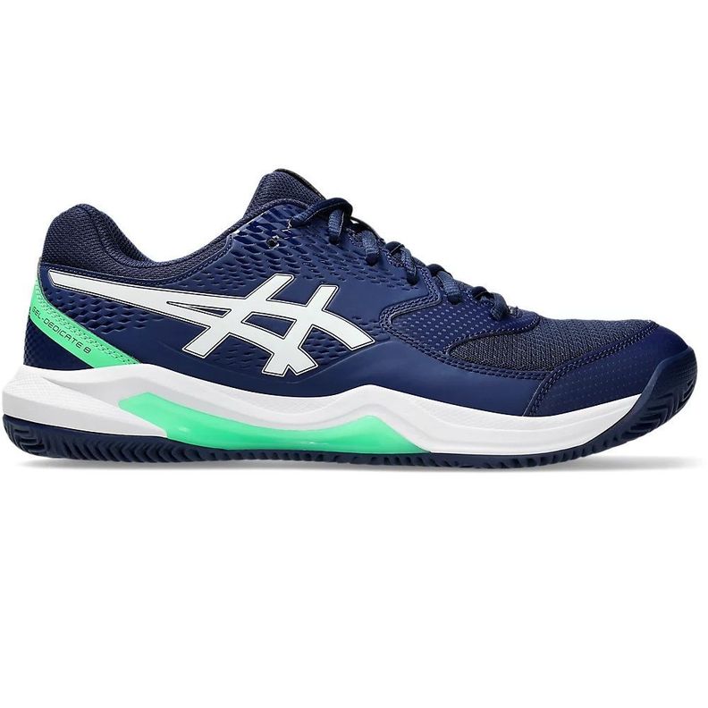 Zapatilla Asics Gel Dedicate 8 Clay Azul Tenis Padel-0