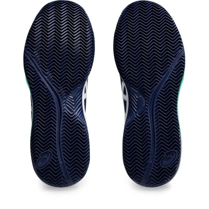 Zapatilla Asics Gel Dedicate 8 Clay Azul Tenis Padel-3