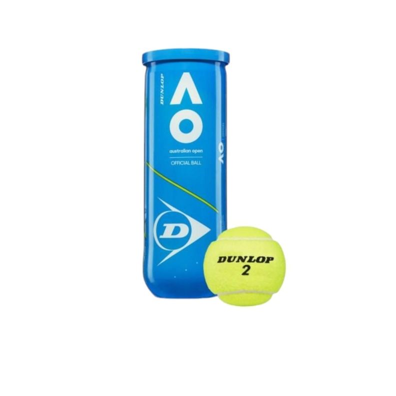 Tarro de Pelotas de Tenis Dunlop Australian Open AO X3-0