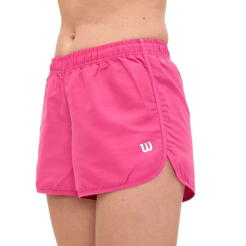 Short Wilson Microfibra Dama Rosado-0
