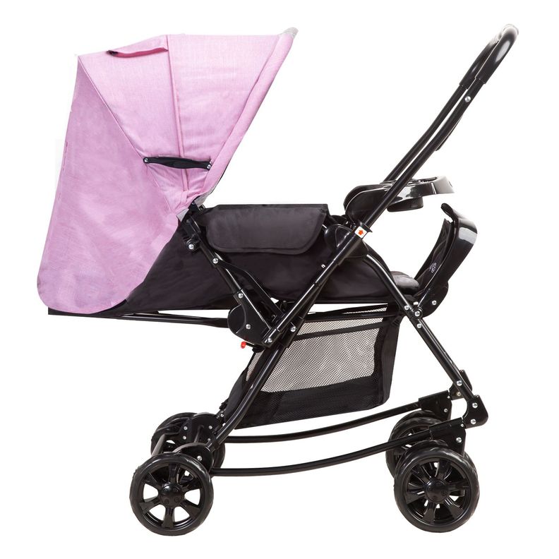 Coche Cuna Balancin SX Rosado Bebesit-1