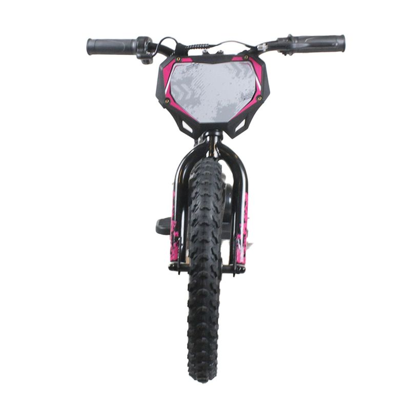 Bicicleta Moto Eléctrica E-Bike BeRide Aro 16 Rosada-3