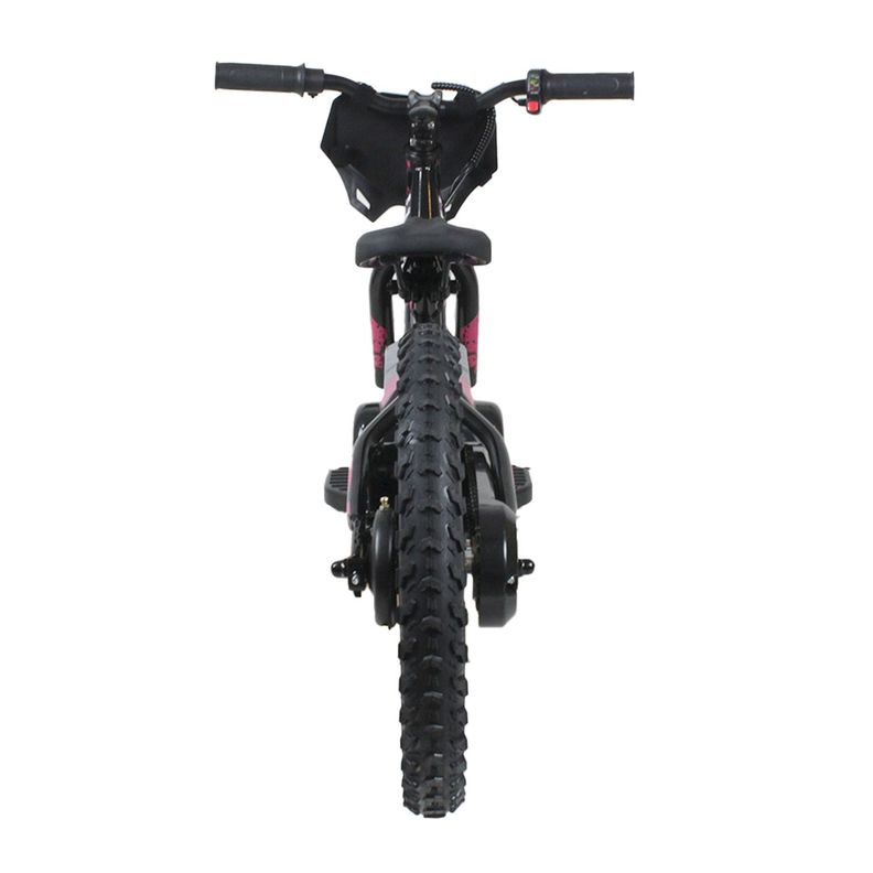 Bicicleta Moto Eléctrica E-Bike BeRide Aro 16 Rosada-6