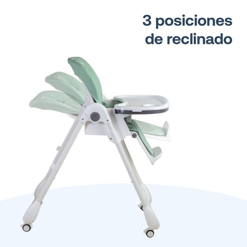 Silla de Comer EasyFeed Verde Bebesit-5