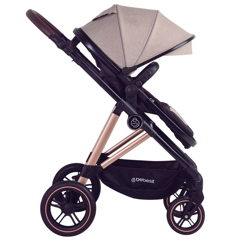 Coche Cuna Travel System Neo Beige Bebesit-2