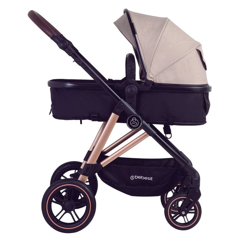 Coche Cuna Travel System Neo Beige Bebesit-4