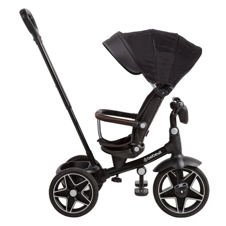 Triciclo Infantil Explorer Negro Bebesit-3