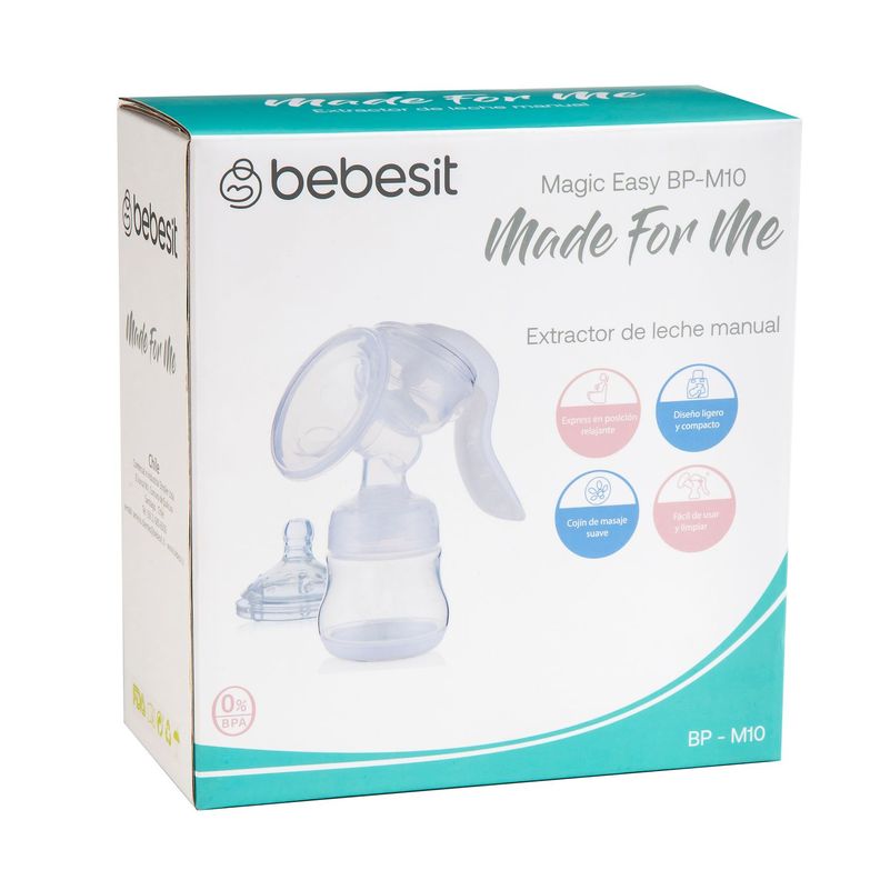 Extractor de Leche Manual Magic Easy Bebesit-6