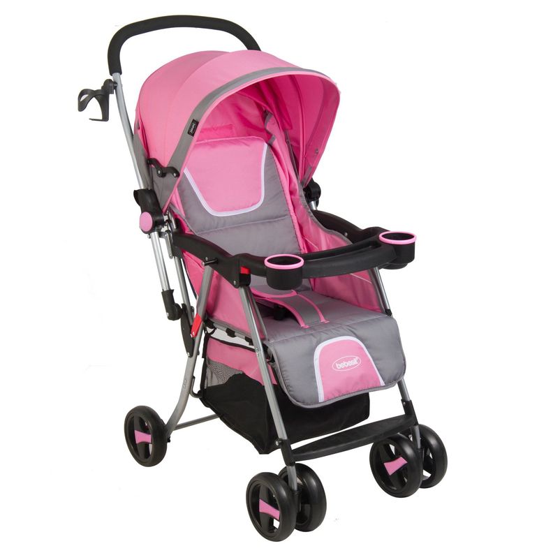 Coche Paseo y Cuna Twister SX Rosa-0