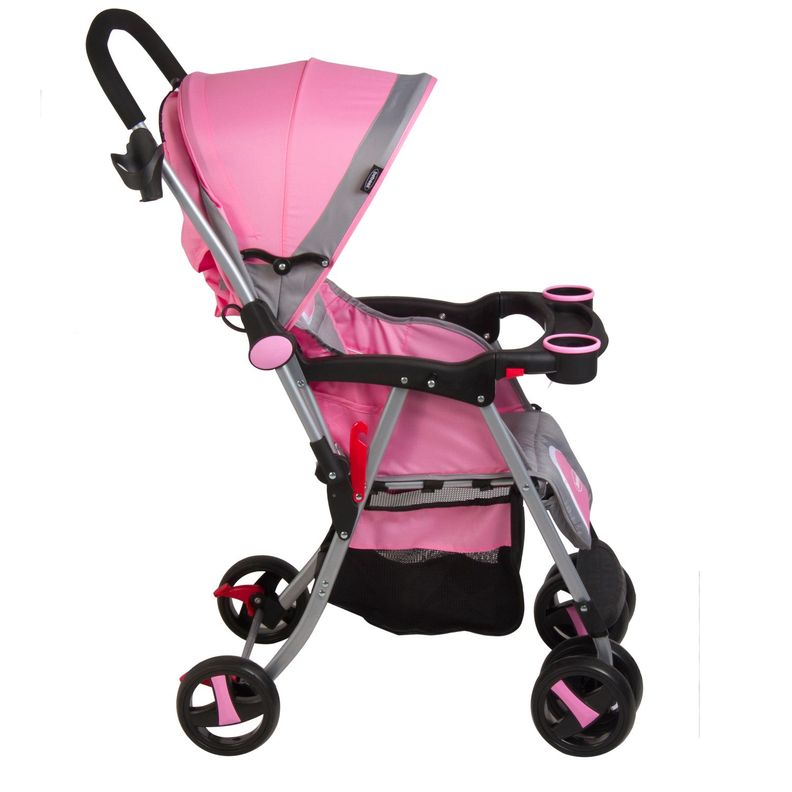 Coche Paseo y Cuna Twister SX Rosa-1