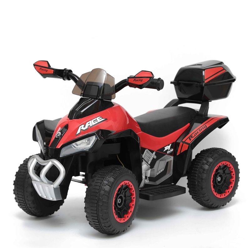 Cuadrimoto a Batería Quad Lx Roja Bebesit-0