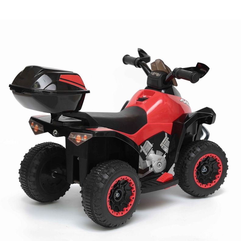 Cuadrimoto a Batería Quad Lx Roja Bebesit-2