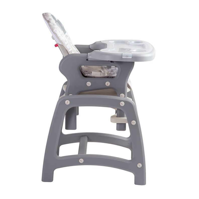 Silla de Comer Kinder SX Gris Bebesit-2