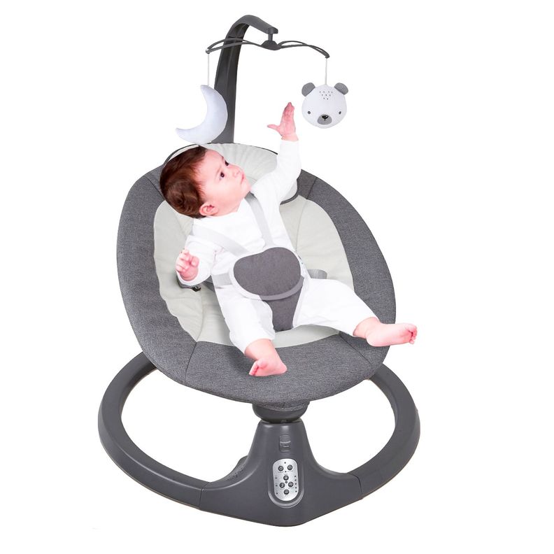 Silla Nido Baby Swing Gris Bebesit-5