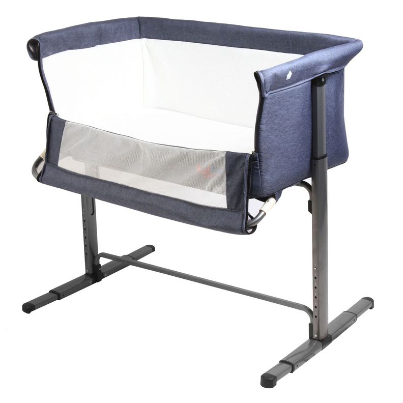 Cuna My Side KidGo Azul Bebesit-2