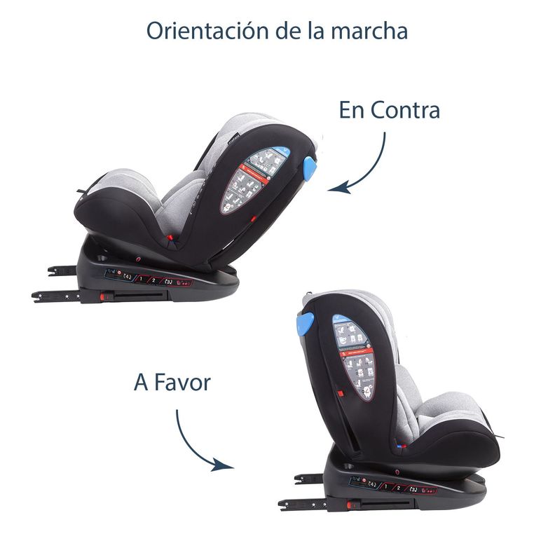 Silla de Auto Saturn Light Grey-1