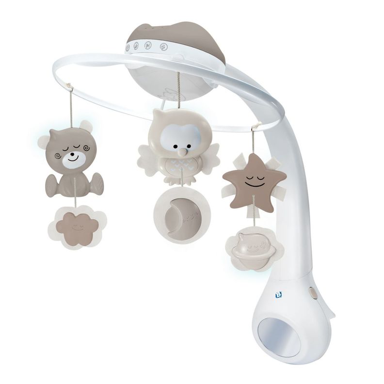 Movil para Bebé 3-1 Projector Beige Infantino-0