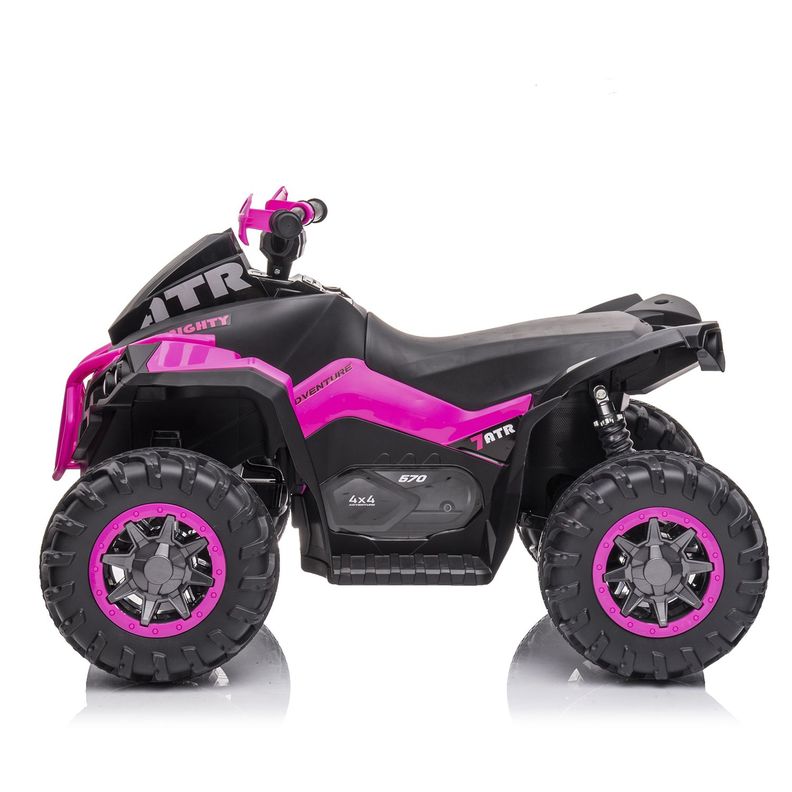 Cuadrimoto a Batería Sport Road Rosa Bebesit-2
