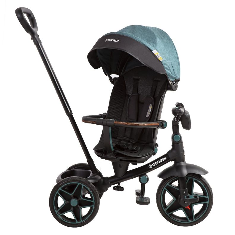 Triciclo Infantil Explorer Verde Bebesit-4