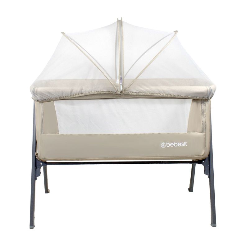 Cuna Colecho Easy LX con Mosquitero Beige-1